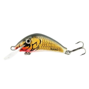 Vobler Hunter Nano 3.5cm 2.5g Gold Orange Red