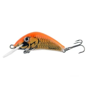 Vobler Hunter Nano 3.5cm 2.5g Golden Metal Orange