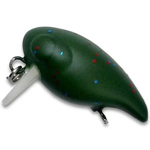 Vobler JACKALL Area Man Crank 22S, Mat Glitter Olive, 2.2cm, 1.5g
