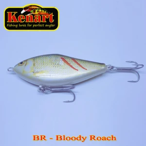 Vobler Kenart Dancer Bloody Roach Sinking 7cm 22g Vobler Kenart Dancer Bloody Roach Sinking 7cm 22g