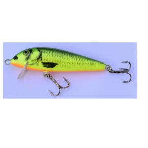 Vobler Kenart Kaiman Sinking 8cm 11gr Nrx Natural Roach Fluo  1 Buc/pac