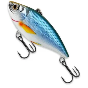 Vobler Live Target Shiner Rattlebait Sinking, Glow Blue, 11g, 6cm, 1buc/pac