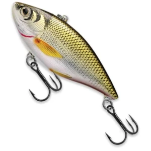 Vobler Live Target Shiner Rattlebait Sinking, Gold Black, 11g, 6cm, 1buc/pac