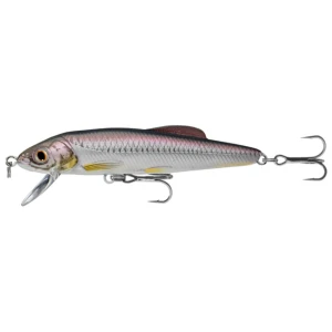 Vobler Live Target Minnow Finesse Jerkbait, Violet / Black Back, 6cm, 3g