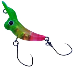 Vobler MUKAI Shachihoko Crank 23HS, Reggae Punch, 2.3cm, 2.6g, 1buc/pac
