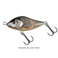 Vobler SALMO Slider Sinking, Wounded Real Grey Shiner, 12cm, 77gr, 1buc/pac