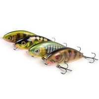 Vobler Salmo Fatso Sinking 14s Limited Edition Wounded Emerald Perch 14cm, 115g