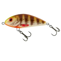 Vobler, Salmo, Fatso, Sinking,, Spotted, Brown, Perch,, 8cm, qfa100, Voblere Sinking, Voblere Sinking Salmo, Salmo