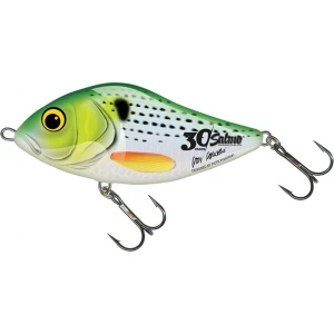 Vobler Salmo Holo Green Striper Sinking 10cm 46g