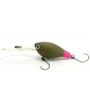 Vobler Hmkl Crank 33 Dr Suspend, 3.3cm, 3.3gr, Ppt Pellet Pink Tail 1 Buc/plic