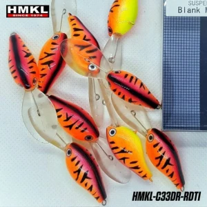 Vobler Hmkl Crank 33dr 3.3cm Culoare Red Tiger