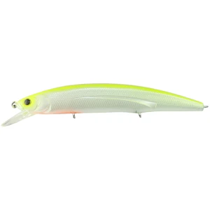 Vobler Hide Up Hu-minnow 111sp, 247 Tamaranbai Yellow, 11cm, 17g