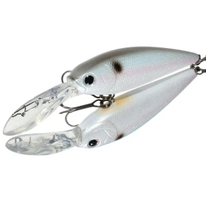 Vobler Hide Up Hu Shad 60sp, 43 Black Back Shad, 6cm, 7g