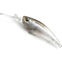 Vobler RAID JAPAN Level Shad, Su 030 Real Ginkuro, 5.3cm, 4.3g Vobler RAID JAPAN Level Shad, Su 030 Real Ginkuro, 5.3cm, 4.3g