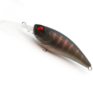 Vobler Raid Japan Level Shad, Su 031 Smoke Gill, 5.3cm, 4.3g