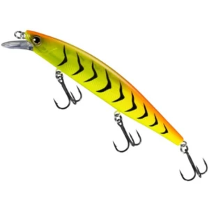 Vobler SHIMANO Bantam World Minnow Flash Boost, 016 Hot Tiger, 11.5cm, 17g