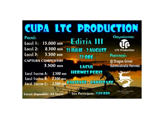 Cupa Ltc Production 31 Iulie - 3 August