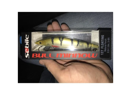 Voblere Sebile Bull Minnow 127 Mm!