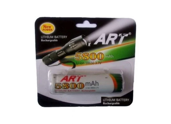 Acumulatori Art Tip 18650 3.7 V 5800 Mah - Sigilat