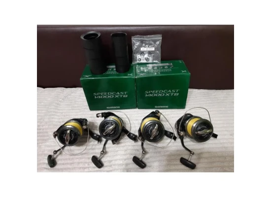 Set 4 Mulinete Shimano Speedcast 14000 Xtb 
