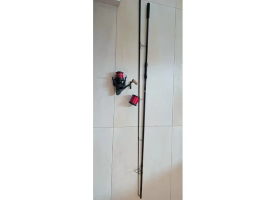 Vand Mulineta Okuma 8k +lanseta Longbow 3,60m 3,5lb+ Fir 0,35 Rosu
